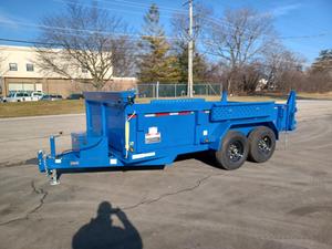 รถลากเทรลเลอร์ขนาดเล็กสำหรับใช้ในการเกษตรเพลาเดียวสำหรับใช้งานได้อย่างมีประสิทธิภาพ - Product Image 3