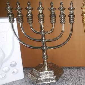 Judaica menorah เชิงเทียนชนิดอื่นๆโคมไฟเชิงเทียน - Product Image 1