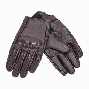 Meilleurs gants de moto tout-terrain en cuir entièrement personnalisés pour hommes, pour la course, le sport, coupe-vent, arrivée 2026 - Product Image 2