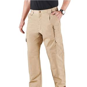 Pantalons cargo décontractés à taille haute pour hommes, nouvelle conception, tissu fin uni, multi-poches, coton/polyester, vêtements d'extérieur d'hiver, vente en gros - Product Image 5