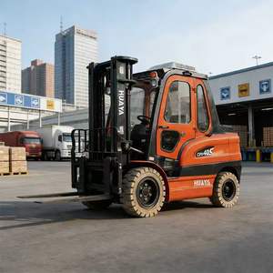 Montacargas Eléctrico de 4 Toneladas de Capacidad de Carga <span class=keywords><strong>para</strong></span> Almacenes Logística con Puerta Apilador de Cuatro Ruedas Contrapesado sin Patas - Product Image 5