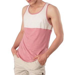 Camiseta sin Mangas Deportiva para Hombre, Estilo Nuevo, con Bloques de Color, para Gimnasio y Entrenamiento, con Opciones de Impresión de Logotipo, Colores y Tallas - Product Image 2