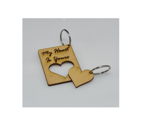 Llavero MDF de diseñador con autobús Diseño antiguo Llavero de 2 piezas Diseño fabuloso Fabricado EN LA India - Product Image 6