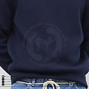 Premium Mawra 100% <b>Wool</b> Embroidered Men's Luxury High Quality Winter Streetwear Warm Outdoor Designer Pullover Sweatshirt - Product Image 4