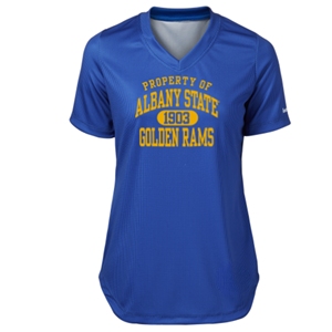 Camiseta transpirable personalizada de la Universidad Estatal de Albany HBCU ropa del equipo universitario para el verano camisa deportiva al por mayor - Product Image 3