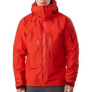 Venta al por mayor por encargo de los hombres a prueba de agua chaquetas cortavientos de los hombres con capucha resistente al agua cremallera chaquetas de lluvia con logotipo personalizado - Product Image 2