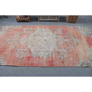 พรมตุรกีโบราณขนาด 4.3x8.7 ฟุต สีแดงลายนามธรรม ทำจากขนสัตว์ - Product Image 3