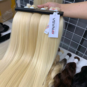 Extensions de cheveux en vrac Produit de vente chaude 2025 Couleur blonde 100% Cheveux vietnamiens Super Double Drawn très lisse et soyeux - Product Image 6