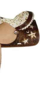 Silla de Montar Western de Calidad Premium, de Cuero Genuino, para Carreras de Caballos, con Estructura de Madera, 100% Cuero de Búfalo, Herrajes de Latón - Product Image 3