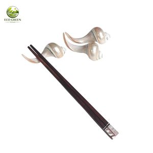Repose-baguettes écologique en coquillage naturel, décoration artisanale pour la maison, cadeau d'affaires - Product Image 2