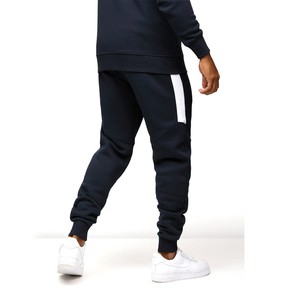 Ensemble de survêtements en molleton de coton à manches longues pour hommes, vêtements de fitness et de jogging, vente en gros de survêtements d'hiver à motif solide - Product Image 5