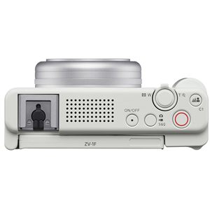 Appareil photo numérique compact ZV-1F pour le vlogging 4K 10x 1080p 64 Go Mémoire Extreme Étui noir Poignée noire Logiciel de montage 20 pièces Blanc Noir - Product Image 5