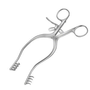 ANDERSON ADSON 190 mm 7.12 \ "Rétracteur manuel 4x4 dents en acier Instruments chirurgicaux vétérinaires à cliquet inclus - Product Image 6