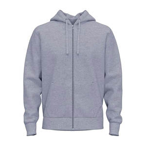 Sweat à capuche classique pour homme avec fermeture éclair en polaire à manches longues et revers côtelés coupe ample sweat à capuche avec logo imprimé en 3D taille XS - Product Image 5
