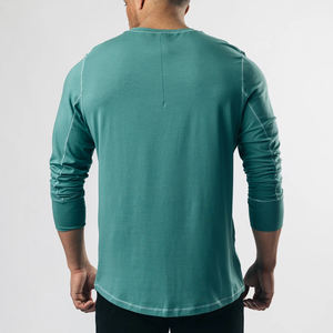 T-shirt polo à séchage rapide pour homme de taille américaine, vêtements de sport en jersey respirant, impression personnalisée, haut à manches courtes à motif solide - Product Image 3