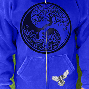 New Style Premium Quality Men Embroidered Digital Printing Eco-Friendly 100% Cotton Winter Fleece Zipper-Up <b>Hoodies</b> - Product Image 3