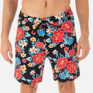 Pantalones cortos informales 2 en 1 para correr con diseño de impresión por sublimación personalizada, tela ligera, antiarrugas, respetuosos con el medio ambiente, bolsillo para la playa - Product Image 2