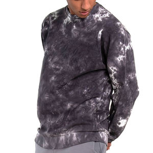 2025 Good Supplier New Trendy Street Style Colorful Printed Comfortable Stylish Daily Wear Youth & Adults <b>Tie</b> dye Sweatshirts - Product Image 3
