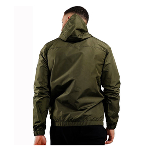 Chaqueta Cortavientos de Sublimación Personalizada de Alta Calidad, Chaqueta Cortavientos Verde Militar, Chaqueta Cortavientos con Capucha y Estampado de Camuflaje - Product Image 2