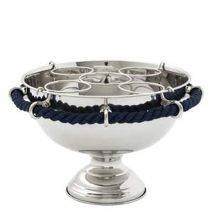 Vente en gros Refroidisseurs à vin et seaux à glace Top vente Seau à vin de luxe en métal argenté brillant Décoration fêtes mariage - Product Image 2