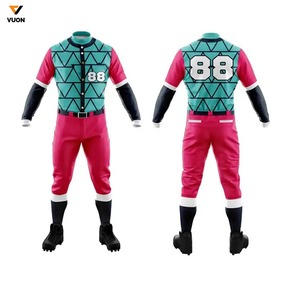 2025 nouveaux maillots de Baseball imprimés par sublimation personnalisée en gros et ensemble complet de pantalons ensembles d'uniformes de Softball et de Baseball - Product Image 4