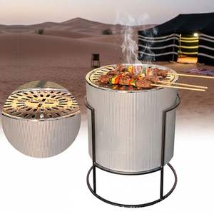 La mayoría de los artículos de cocina más vendidos Calentador de tetera de metal Mejor calidad Calentador de hoguera hecho a mano Precio al por mayor Barbacoa Camping Fiesta Uso - Product Image 2