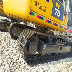 Pelleteuse hydraulique d'occasion KOMATSU PC70-8 Mini 7 tonnes PC30MR PC56 PC78US en bon état - Product Image 6