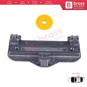Clips de réparation de lève-vitre BWR9 pour porte arrière droite de la Série 5 E39 1996-03/1999 4/5 portes pré-lifting 51358159836 - Product Image 3