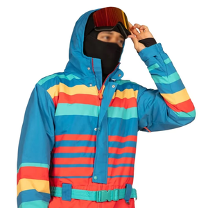 Combinaison de ski imperméable et chaude personnalisée pour homme, respirante, pour la montagne, le snowboard, le ski de course - Product Image 3