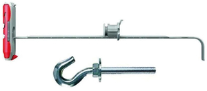 Tassello Basculante Duotec 12 H con Gancio M6 Foro 12 mm - Product Image 1