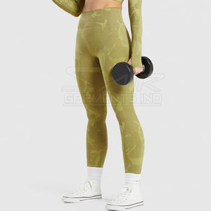 Plus Size Elastic Waist Yoga Scrunch <b>Leggings</b> <b>Nylon</b> Made Scrunch <b>Legging</b> Unique Style Scrunch <b>Legging</b> - Product Image 4