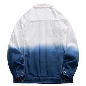Spring Autumn <b>Men</b> <b>Jackets</b> Casual Solid Color Single Breasted Jeans <b>Jacket</b> <b>Men</b> <b>Slim</b> <b>Fit</b> Cotton Outwear <b>Jackets</b> - Product Image 2