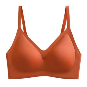 Sujetador deportivo sin costuras para mujer, 1 Uds., talla grande, almohadilla extraíble para el pecho, chaleco de malla hueca, sujetadores para correr, estilo Simple - Product Image 2
