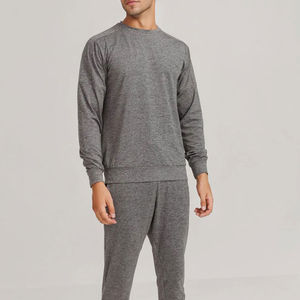 Chándal Completo de Felpa Técnica de Algodón Grueso de Primera Calidad para Hombre, Logotipo Personalizado al por Mayor, Deportivo, Informal, con Capucha, para Invierno - Product Image 4