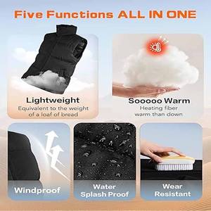 Veste matelassée imperméable à manches courtes fabriquée sur mesure par OEM, prix d'usine, best-seller, pour hommes, téléchargée par Dress Sports - Product Image 4