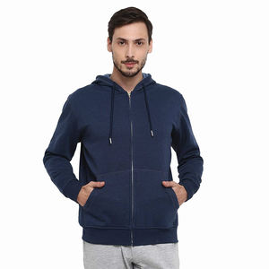 Sweat à capuche zippé en strass personnalisé pour hommes et femmes veste à fermeture éclair complète de style streetwear avec un design étincelant - Product Image 1