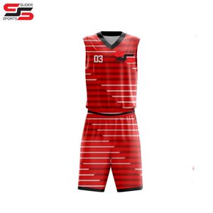 Adults Wear Good Quality Sportswear Basketball Uniform for Men Latest Design Custom <b>Printed</b> Basketball Uniform - Product Image 6