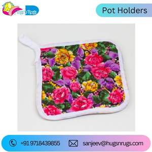 Hot Selling Pot Holder Best Manufacturer Pot Holder With Customized Design and Logo 100% Cotton Pot Holder for Hot Sale... - Product Image 6