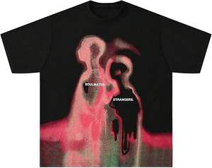 Imprimé personnalisé DTG T-Shirt Boxy Fit Drop Shoulder 100% Cotton Stand Collar Fast OEM Supply Streetwear Style - Product Image 1