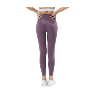 Logo personnalisé femmes taille haute Fitness Yoga Gym Push Up Leggings sans couture confortable Fitness femmes Leggings - Product Image 5