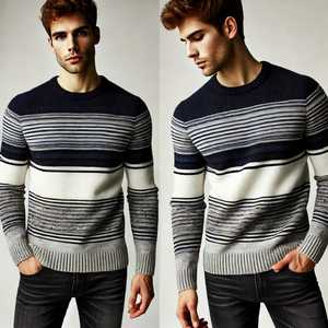 Pulls pour hommes de conception personnalisée très résistants Séchage rapide Respirant Grande taille Confortable Nouvelle mode Pulls pour hommes - Product Image 4