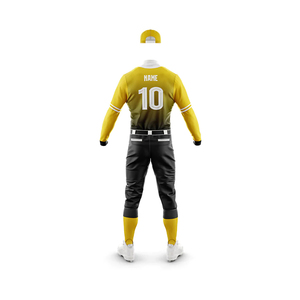 Customizable Comfortable <b>Baseball</b> Uniform Sets Premium Quality 100% Polyester Moisture Wicking Sportswear Plus Sizes Low MOQ OEM - Product Image 3