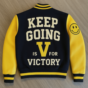 Vestes de Baseball pour Hommes en Cuir et Toile Écologiques avec Impression de Logo Personnalisée de Haute Qualité, Fermeture Éclair, Style Casual, Hiver - Product Image 5