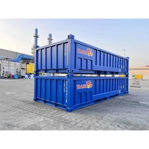Reinforced Half Height Steel <b>Container</b> 10 Ideal for Heavy Items, Corrosion-Resistant, Stackable - Product Image 4