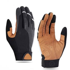 Guantes Deportivos de Ciclismo y Motociclismo de Alta Calidad, Transpirables, para Exteriores, con Protección Contra Caídas, Botón Giratorio, Medios Dedos y Dedos Completos - Product Image 2