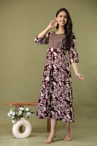 Kurtis Anarkali Reales de Fabricante Indio, Ropa Étnica al por Mayor, Diseños Tradicionales y Elegantes - Product Image 3