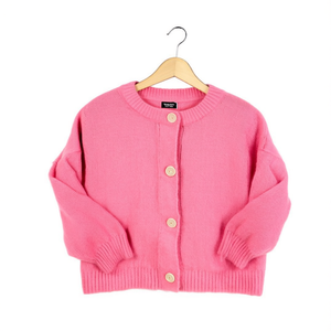 Cárdigan de Punto Premium para Mujer ByMeldev Sunkist, Estilo Casual, Liso y Estampado, Bordado, para Otoño e Invierno - Product Image 1