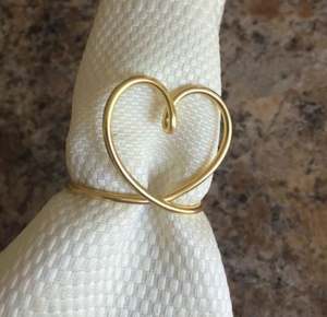 Anillos de Servilleta Metálicos Elegantes para Boda, Decoración de Mesa de Recepción Minimalista y Ecológica, Accesorios para la Mesa - Product Image 6