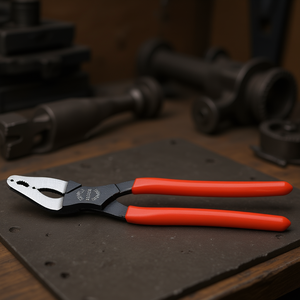 Alicates Knipex Cycle Negros Atramentizados con Cabeza Angulada de 20° y Mango Pulido con Revestimiento Plástico - Product Image 3