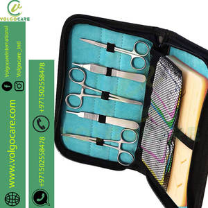 Kit de pratique de suture pour étudiants en médecine comprenant un outil de coussinet de suture avec aiguilles Instruments chirurgicaux Kit de dissection de suture de base - Product Image 6